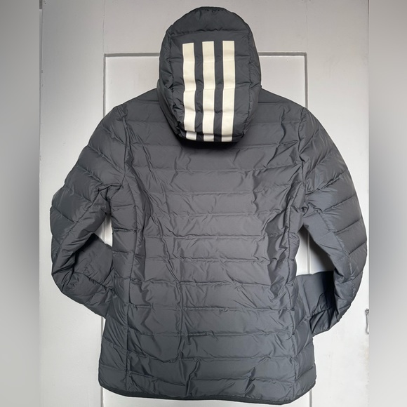Adidas Down Feather Puffer Jacket - Unique Details! - Picture 2 of 7